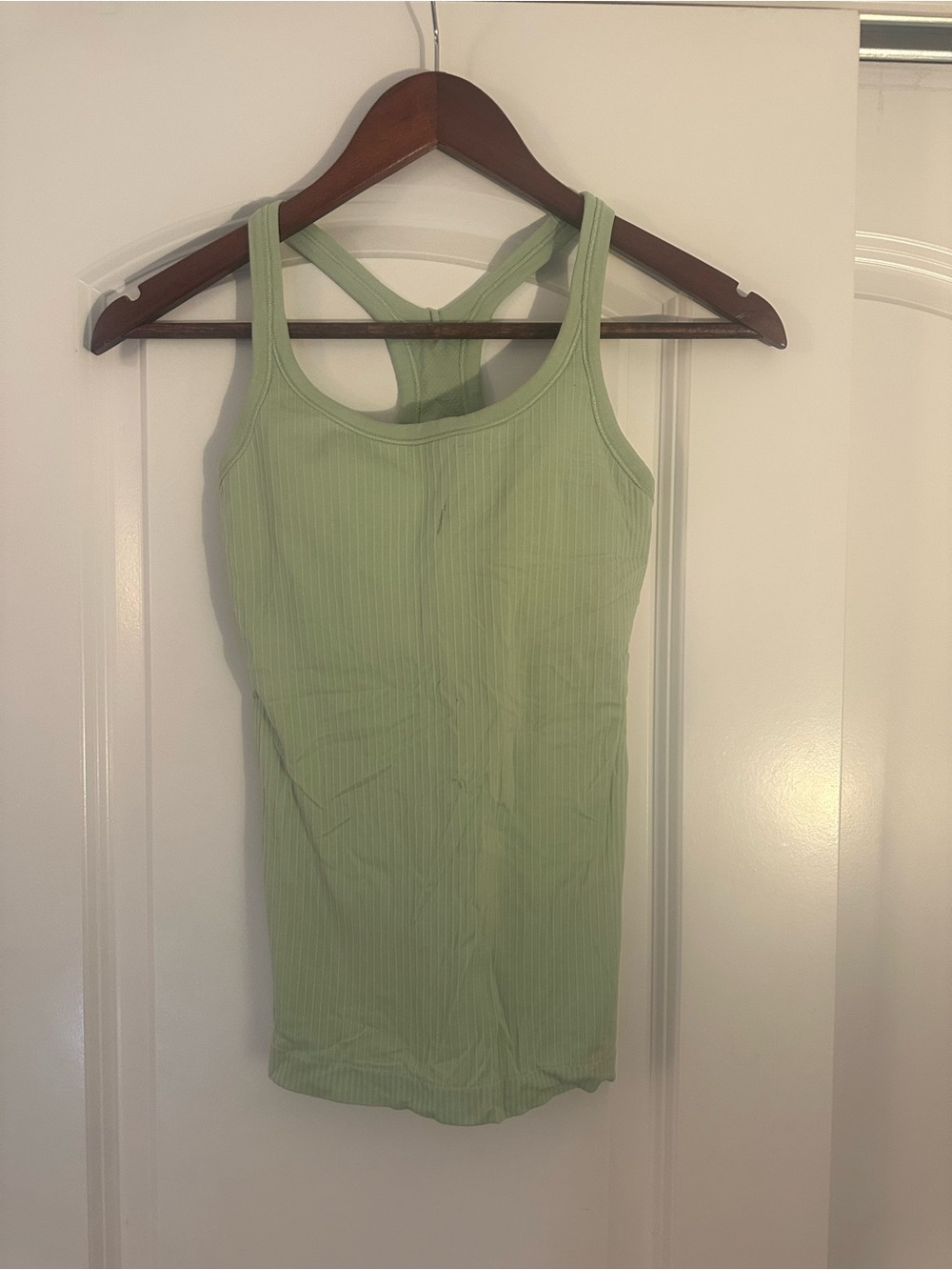 lululemon athletica Ribbed Racerback Tank - Pale Green